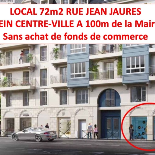 Annonces ARGENTEUIL : Local / Bureau | PUTEAUX (92800) | 72.63m2 | 4 900 € 