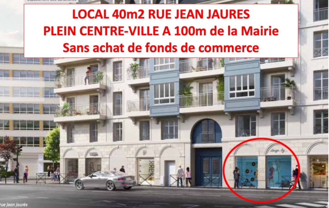 Annonces ARGENTEUIL : Local / Bureau | PUTEAUX (92800) | 40 m2 | 2 717 € 