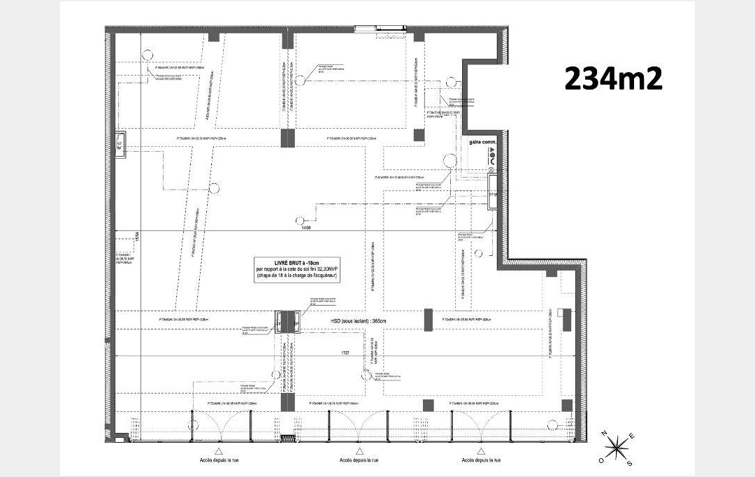 Annonces ARGENTEUIL : Local / Bureau | PARIS (75015) | 257 m2 | 1 644 544 € 